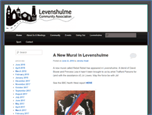 Tablet Screenshot of levenshulmecommunity.org.uk